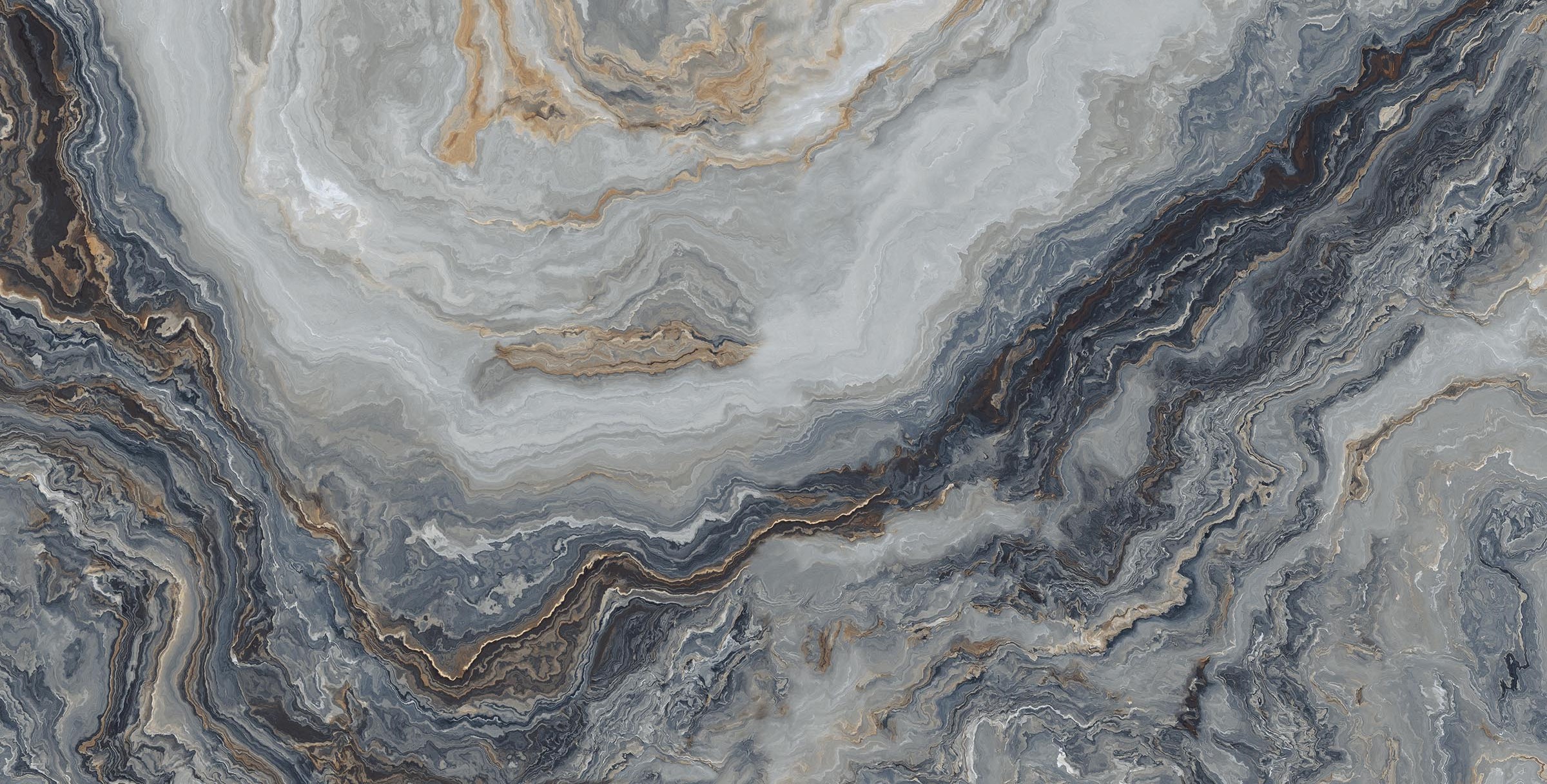Cephe Seramiği CYBELE 60X120 PERSIAN BLUE ONYX FULL LAPPATO