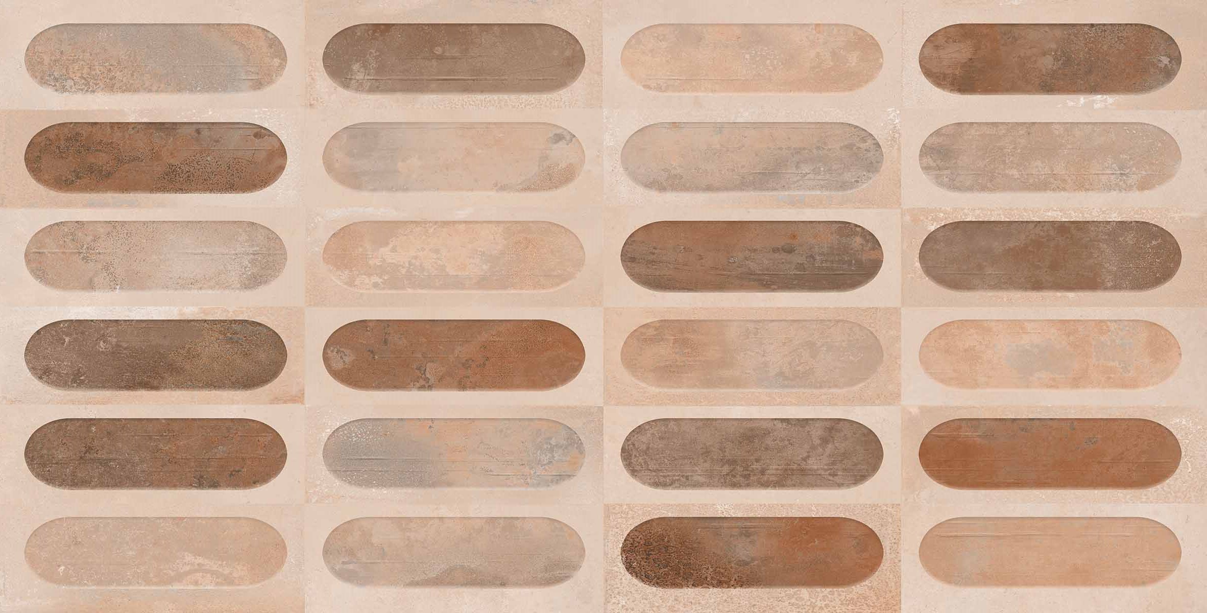 Cephe Seramiği CYBELE 60X120 CANVAS ROSE DECORE GRANDE 
